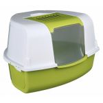 Trixie WC TADEO kryté rohové s filtrem a dvířky 58x38x50/50cm zeleno-bílé